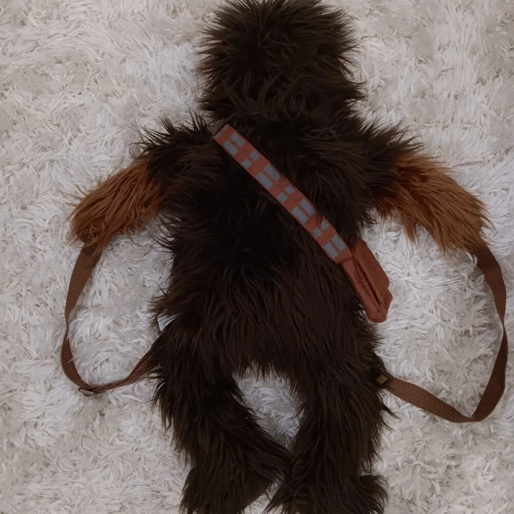 STAR WARS Chewbacca Backpack Plush 25" / Disney - Picture 5 of 6